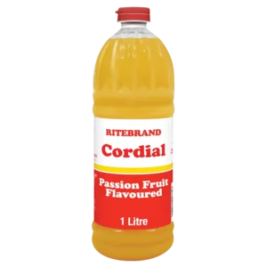 Ritebrand Passion Fruit Flavoured Cordial 1L Ritebrand Passion Fruit Flavoured Cordial 1L
