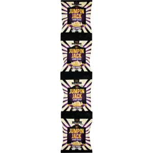 Jumpin Jack White Cheddar Popcorn 4x14g Jumpin Jack White Cheddar Popcorn 4x14g