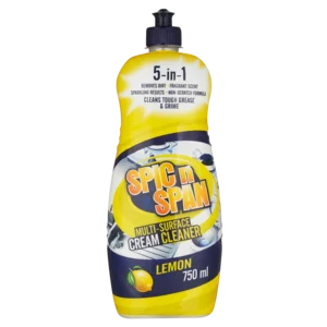 Spic N Span 5-In-1 Lemon Scented All Purpose Cleaner 750ml Spic N Span 5-In-1 Lemon Scented All Purpose Cleaner 750ml