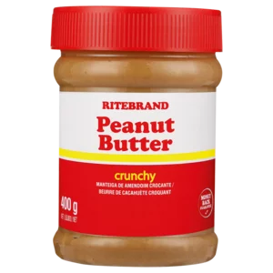Ritebrand Crunchy Peanut Butter 400g Ritebrand Crunchy Peanut Butter 400g