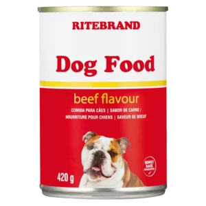 Ritebrand Beef Flavoured Dog Food Can 420g Ritebrand Beef Flavoured Dog Food Can 420g