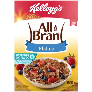 Kellogg's All-Bran Flakes Cereal 500g Kellogg's All-Bran Flakes Cereal 500g