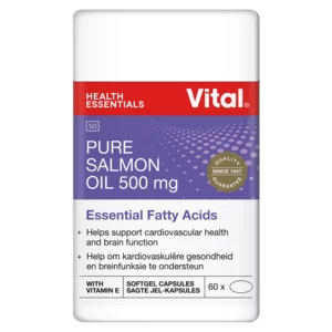 Vital Pure Salmon Oil Capsules 60 Pack Vital Pure Salmon Oil Capsules 60 Pack