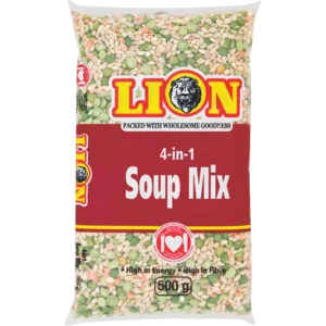 Lion 4 In 1 Soup Mix 500g Lion 4 In 1 Soup Mix 500g