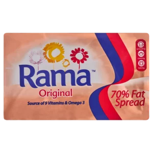 Rama Original 70% Fat Spread Brick 250g Rama Original 70% Fat Spread Brick 250g