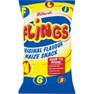 Willards Flings Original Flavour Maize Snack 150g Willards Flings Original Flavour Maize Snack 150g