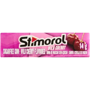 Stimorol Sugar Free Wild Cherry Flavoured Gum 14g