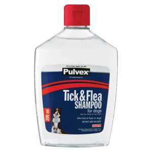 Pulvex Tick & Flea Shampoo For Dogs 200ml
