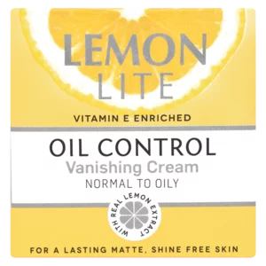 Lemon Lite Oil Control Vanishing Cream Jar 50ml Lemon Lite Oil Control Vanishing Cream Jar 50ml