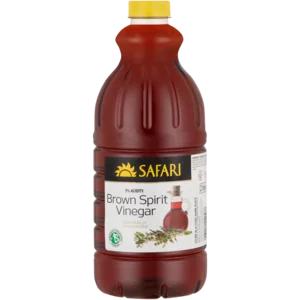 Safari Brown Spirit Vinegar Bottle 2L Safari Brown Spirit Vinegar Bottle 2L