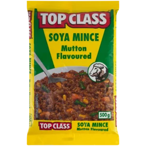 Top Class Mutton Flavoured Soya Mince 500g Top Class Mutton Flavoured Soya Mince 500g