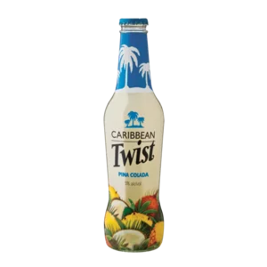 Caribbean Twist Piña Colada Spirit Cooler Bottle 275ml Caribbean Twist Piña Colada Spirit Cooler Bottle 275ml