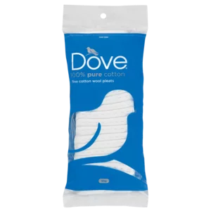 Dove Pure Cotton Fine Wool Pleats 50g Dove Pure Cotton Fine Wool Pleats 50g