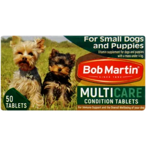Bob Martin Small Dogs & Puppies Multicare Condition Tablets 50 Pack Bob Martin Small Dogs & Puppies Multicare Condition Tablets 50 Pack
