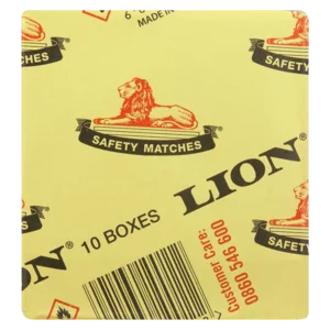 Lion Safety Matches 10 Pack Lion Safety Matches 10 Pack