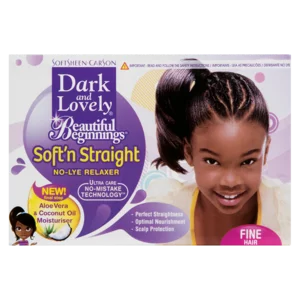 Dark and Lovely Beautiful Beginnings Relaxer Kit
