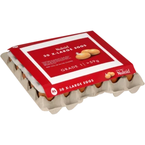 Nulaid Extra Large Eggs 30 x > 59g Nulaid Extra Large Eggs 30 x > 59g