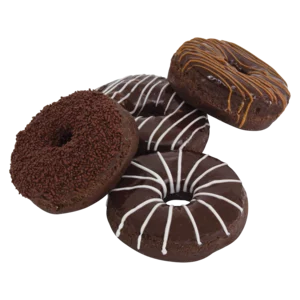 Assorted Chocolate Ring Doughnut Assorted Chocolate Ring Doughnut