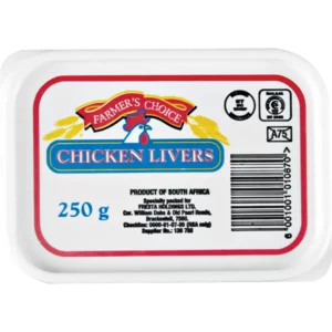 Farmer's Choice Frozen Chicken Livers 250g