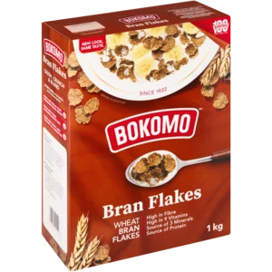 Bokomo Bran Flakes Cereal 1kg Bokomo Bran Flakes Cereal 1kg