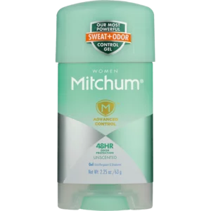 Mitchum Ladies Unscented Anti-Perspirant Gel Stick 63g Mitchum Ladies Unscented Anti-Perspirant Gel Stick 63g