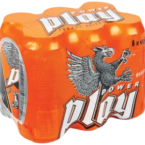 Power Play Original Energy Drink Cans 6x250ml Power Play Original Energy Drink Cans 6x250ml