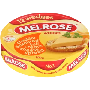 Melrose Cheddar Cheese Wedges 200g Melrose Cheddar Cheese Wedges 200g