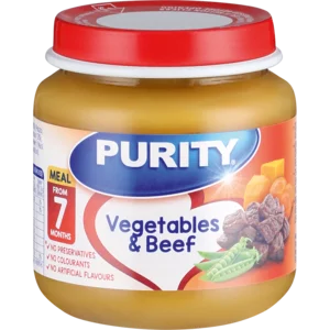 Purity Vegetables & Beef Baby Food 125ml