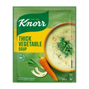 Knorr Thick Vegetable Instant Soup 50g Knorr Thick Vegetable Instant Soup 50g