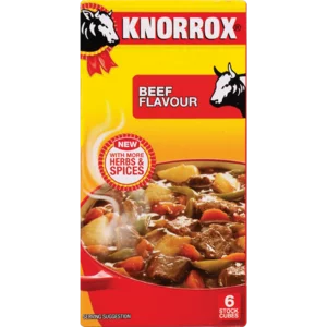 Knorrox Beef Flavoured Stock Cubes 6x2.5g