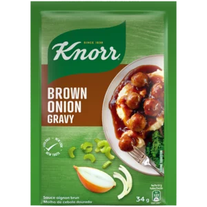 Knorr Brown Onion Instant Gravy 34g Knorr Brown Onion Instant Gravy 34g