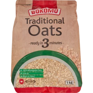 Bokomo Traditional Oats Pack 1kg