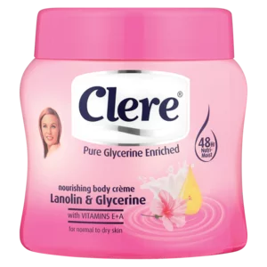 Clere Lanolin & Glycerine Body Cream 500ml Clere Lanolin & Glycerine Body Cream 500ml