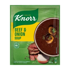 Knorr Beef & Onion Instant Soup 50g Knorr Beef & Onion Instant Soup 50g