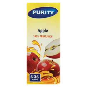 Purity Apple 100% Fruit Juice 6-36 Months 200ml Purity Apple 100% Fruit Juice 6-36 Months 200ml