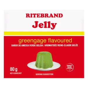 Ritebrand Greengage Flavoured Instant Jelly 80g