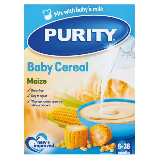 Purity Maize Flavoured Baby Cereal 200g Purity Maize Flavoured Baby Cereal 200g