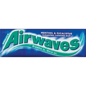 Wrigley's Airwaves Menthol & Eucalyptus Gum 10 Pack Wrigley's Airwaves Menthol & Eucalyptus Gum 10 Pack