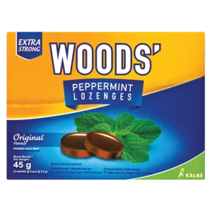 Woods' Peppermint Lozenges 18 Pack