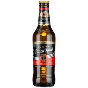 Carling Black Label Beer Bottle 340ml