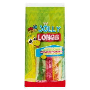 Jolly Longs Strawberry Flavoured Ice Pops 100ml Jolly Longs Strawberry Flavoured Ice Pops 100ml