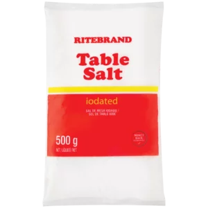 Ritebrand Iodated Table Salt 500g