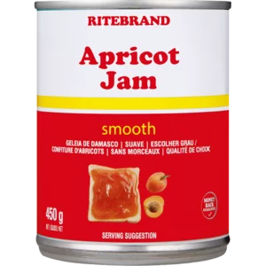 Ritebrand Smooth Apricot Jam Can 450g