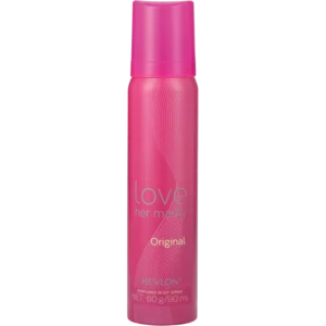 Revlon Love Her Madly Ladies Perfumed Body Spray 90ml Revlon Love Her Madly Ladies Perfumed Body Spray 90ml