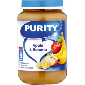 Purity Apple & Banana Baby Food 200ml