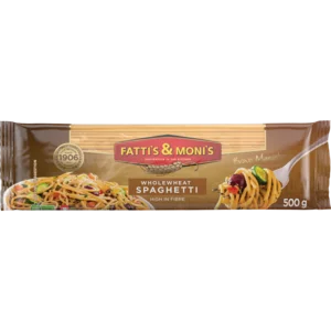 Fatti's & Moni's Wholewheat Spaghetti Pasta 500g
