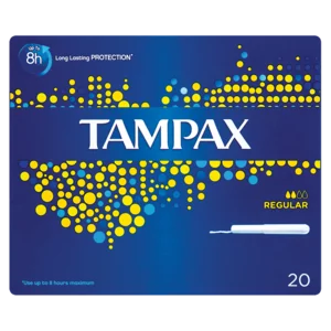 Tampax Regular Tampons 20 Pack