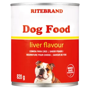 Ritebrand Liver Flavoured Dog Food Can 820g Ritebrand Liver Flavoured Dog Food Can 820g