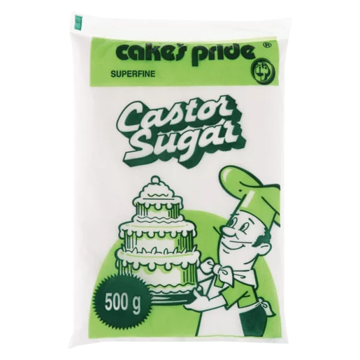 Cake's Pride Super Fine Castor Sugar 500g Cake's Pride Super Fine Castor Sugar 500g