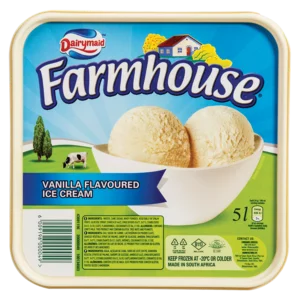 Dairymaid Farmhouse Vanilla Flavoured Ice Cream 5L